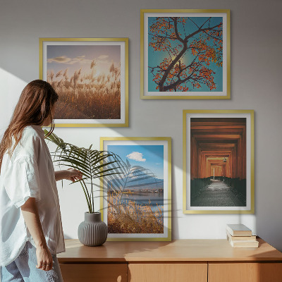 Set tablouri gata de agățat Peisaje naturale japoneze