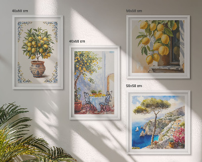 Set tablouri gata de agățat Lămâi la soare