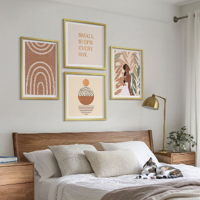 Set tablouri gata de agățat Modele și geometrie elegante ale plantelor