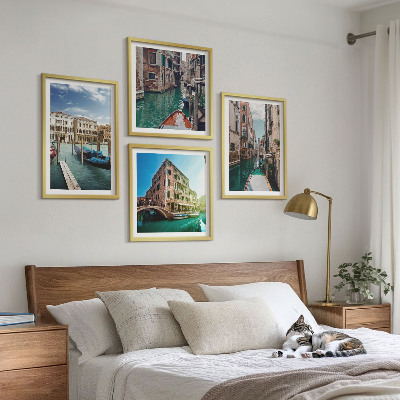 Set tablouri gata de agățat Arhitectura canalelor din Veneția
