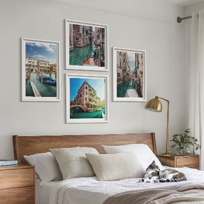Set tablouri gata de agățat Arhitectura canalelor din Veneția