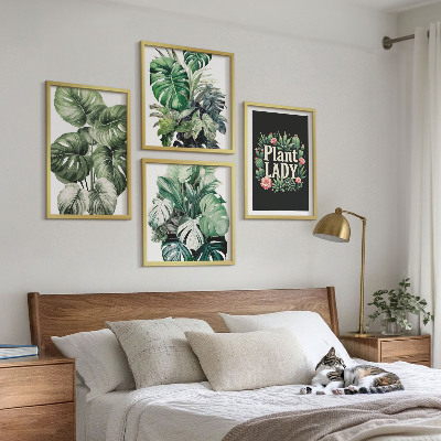 Set tablouri gata de agățat Plante tropicale Plant Lady