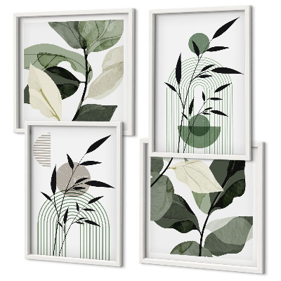 Compoziție de tablouri pentru perete Compoziții de plante Boho
