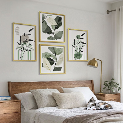 Compoziție de tablouri pentru perete Compoziții de plante Boho