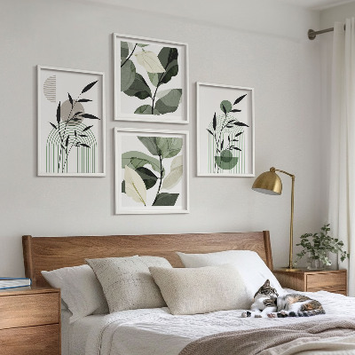 Compoziție de tablouri pentru perete Compoziții de plante Boho