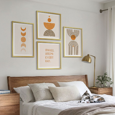 Set tablouri gata de agățat Modele boho minimaliste