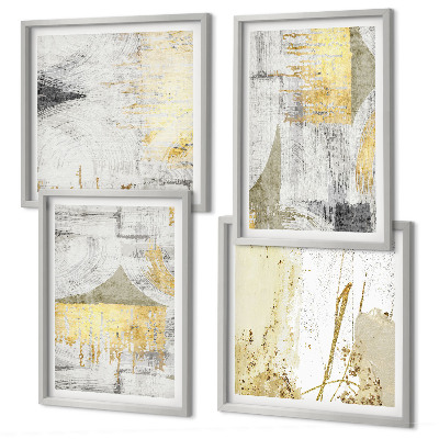 Compoziție de tablouri pentru perete Modele minimaliste abstracte