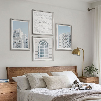 Set tablouri gata de agățat Geometria arhitecturii moderne
