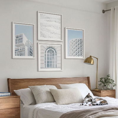Set tablouri gata de agățat Geometria arhitecturii moderne