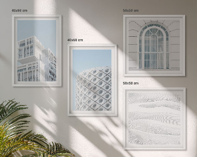 Set tablouri gata de agățat Geometria arhitecturii moderne