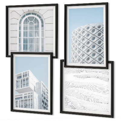 Set tablouri gata de agățat Geometria arhitecturii moderne