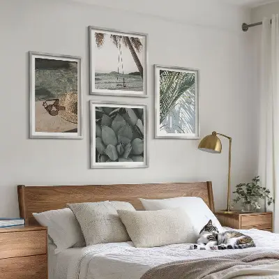 Set tablouri cu plante tropicale gata de agățat pentru vacanță