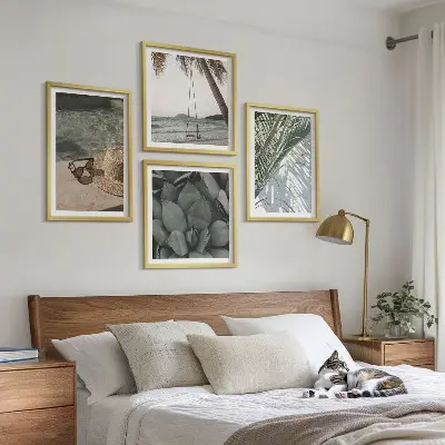 Set tablouri cu plante tropicale gata de agățat pentru vacanță