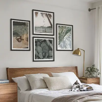 Set tablouri cu plante tropicale gata de agățat pentru vacanță