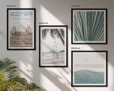 Set tablouri gata de agățat Vacanță tropicală