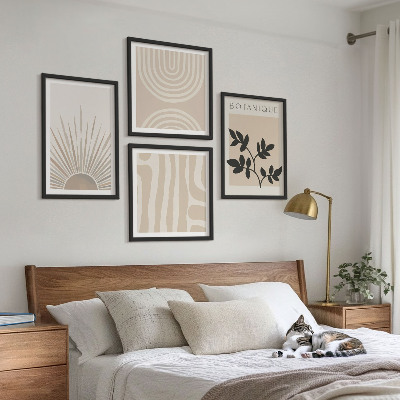 Set tablouri gata de agățat Modele abstracte de plante