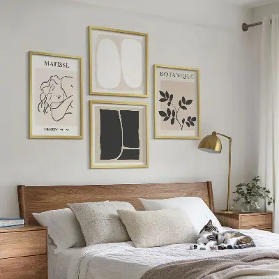 Set de tablouri picturi Matisse cu plante gata de agățat