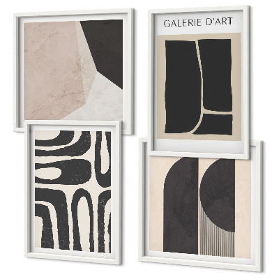 Set tablouri gata de agățat Postere minimaliste abstracte