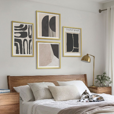 Set tablouri gata de agățat Postere minimaliste abstracte
