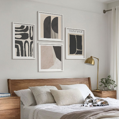 Set tablouri gata de agățat Postere minimaliste abstracte