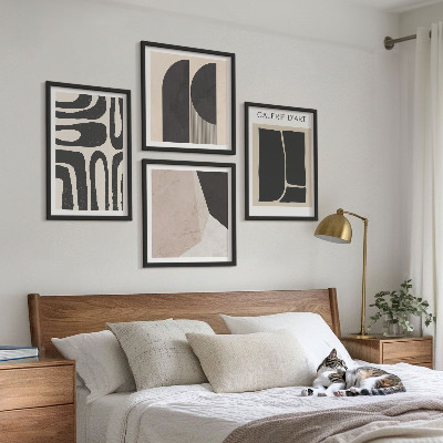 Set tablouri gata de agățat Postere minimaliste abstracte