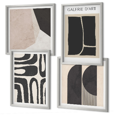 Set tablouri gata de agățat Postere minimaliste abstracte