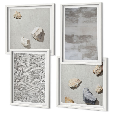 Set tablouri gata de agățat Texturi minimaliste moderne