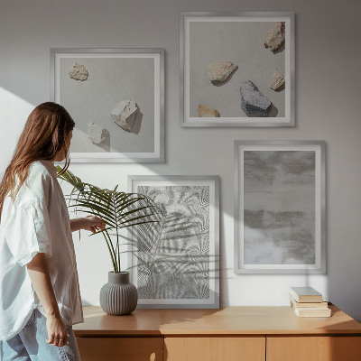 Set tablouri gata de agățat Texturi minimaliste moderne