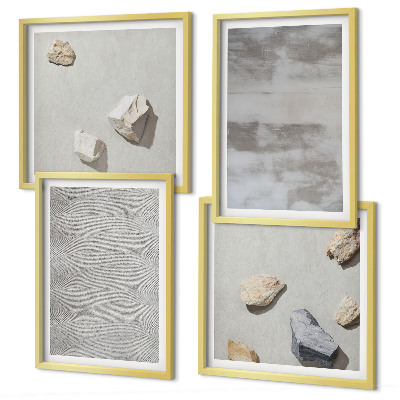 Set tablouri gata de agățat Texturi minimaliste moderne