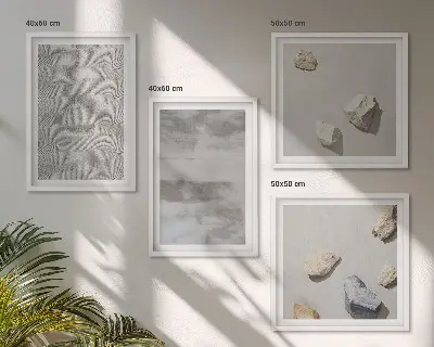 Set de tablouri cu texturi minimaliste moderne gata de agățat