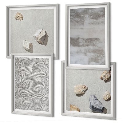 Set tablouri gata de agățat Texturi minimaliste moderne