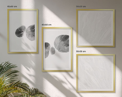 Compoziție de tablouri pentru perete Stropi de vopsea de artă abstractă