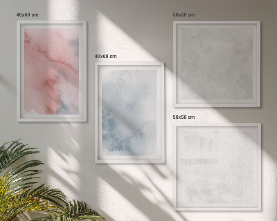 Compoziție de tablouri pentru perete Texturi pastelate de acuarelă