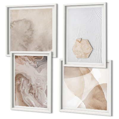 Set tablouri gata de agățat Design abstractizare natură inspirație