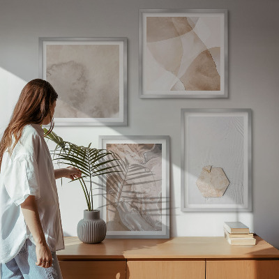 Set tablouri gata de agățat Design abstractizare natură inspirație