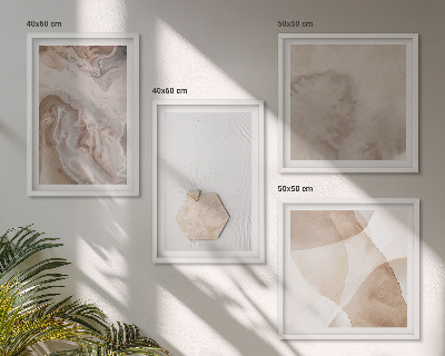 Set tablouri gata de agățat Design abstractizare natură inspirație