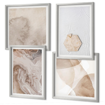 Set tablouri gata de agățat Design abstractizare natură inspirație