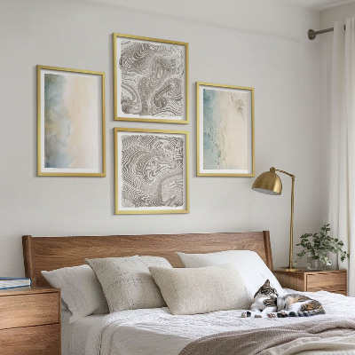 Set tablouri gata de agățat Cartoane delicate pentru acuarelă