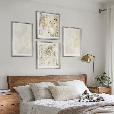 Set tablouri gata de agățat Design de vopsea cu textură strălucitoare