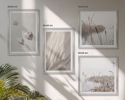 Compoziție de tablouri pentru perete Prim-planuri ale structurii în stil boho