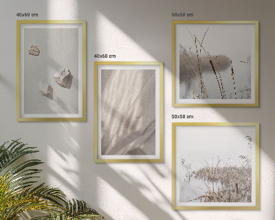 Compoziție de tablouri pentru perete Prim-planuri ale structurii în stil boho