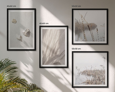 Compoziție de tablouri pentru perete Prim-planuri ale structurii în stil boho