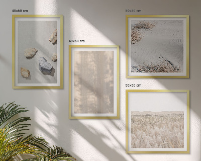 Set tablouri gata de agățat Texturi naturale boho