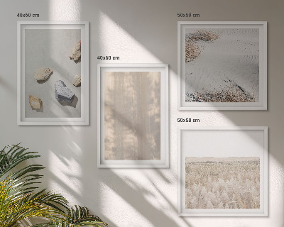Set tablouri gata de agățat Texturi naturale boho