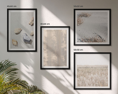 Set tablouri gata de agățat Texturi naturale boho