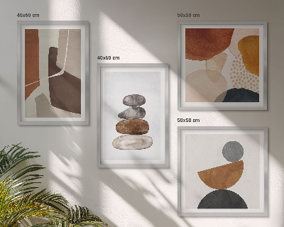 Set tablouri gata de agățat Decorațiuni de pictură abstractă