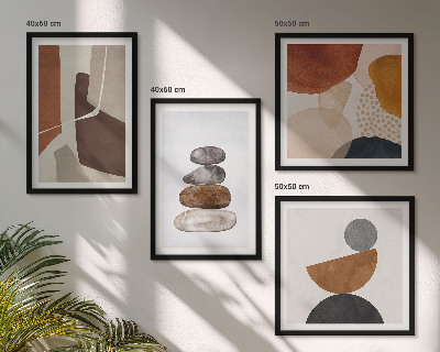 Set tablouri gata de agățat Decorațiuni de pictură abstractă