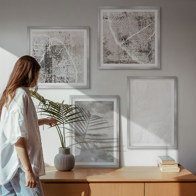 Set tablouri gata de agățat Forme moderne abstracte