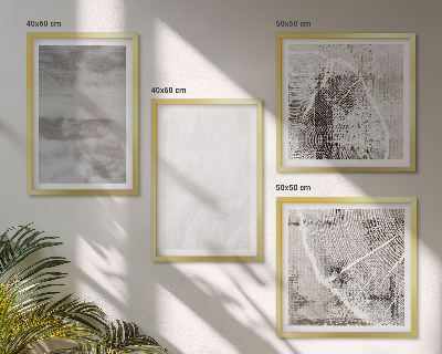 Set tablouri gata de agățat Forme moderne abstracte