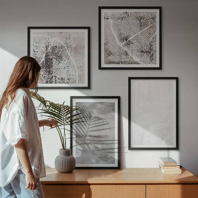Set tablouri gata de agățat Forme moderne abstracte